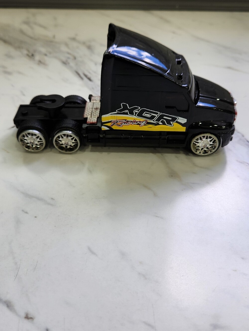 Motor Max - Black Semi Truck, No Trailer.